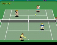 une photo d'Ã©cran de Super Tennis sur Nintendo Super Nes